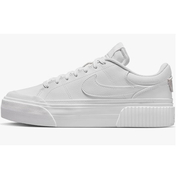 NIKE Women's Sneaker, White, 9 Court legacy Lift - Picture 1 of 8